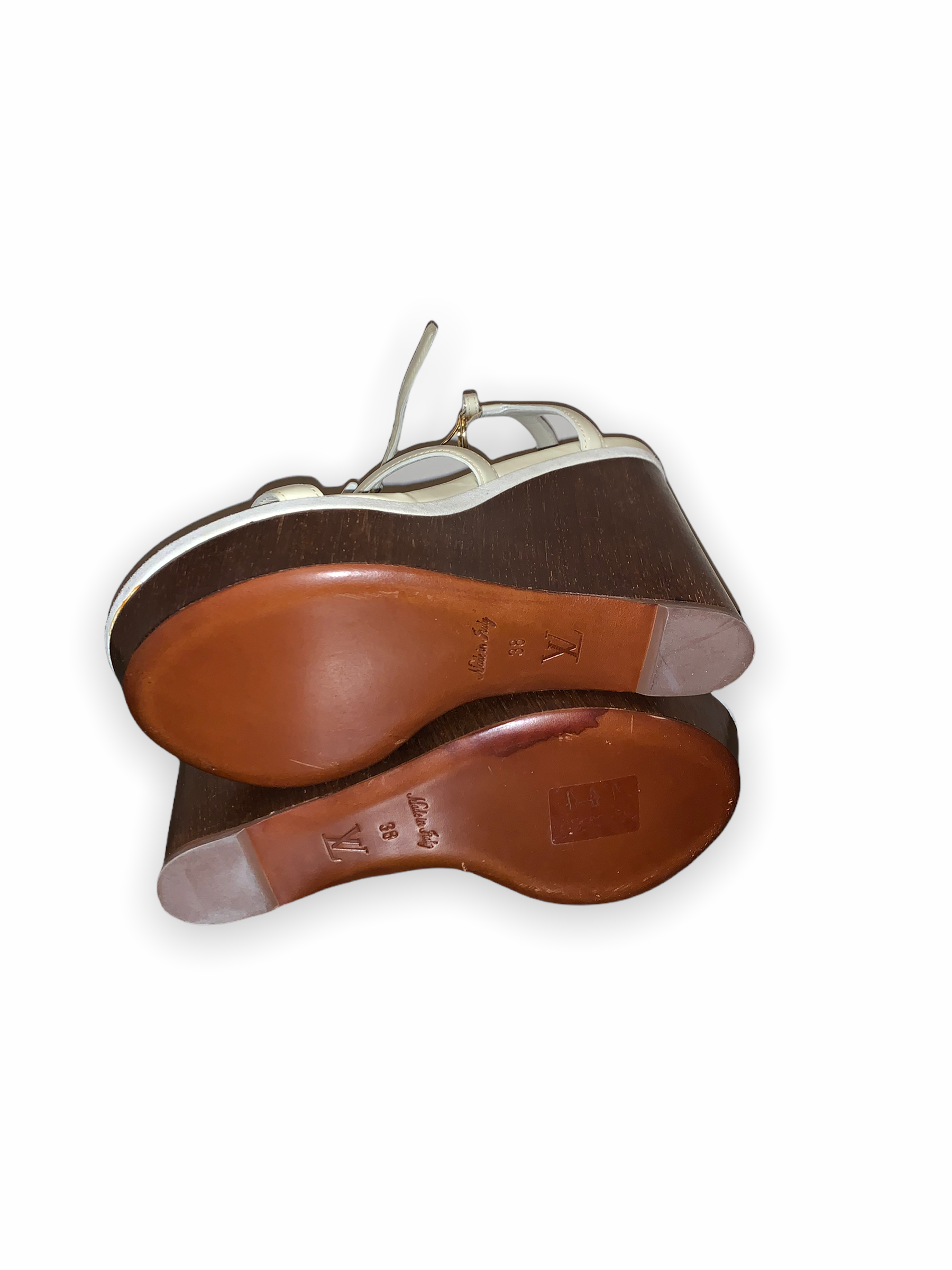 Louis Vuitton Wooden Wedges
