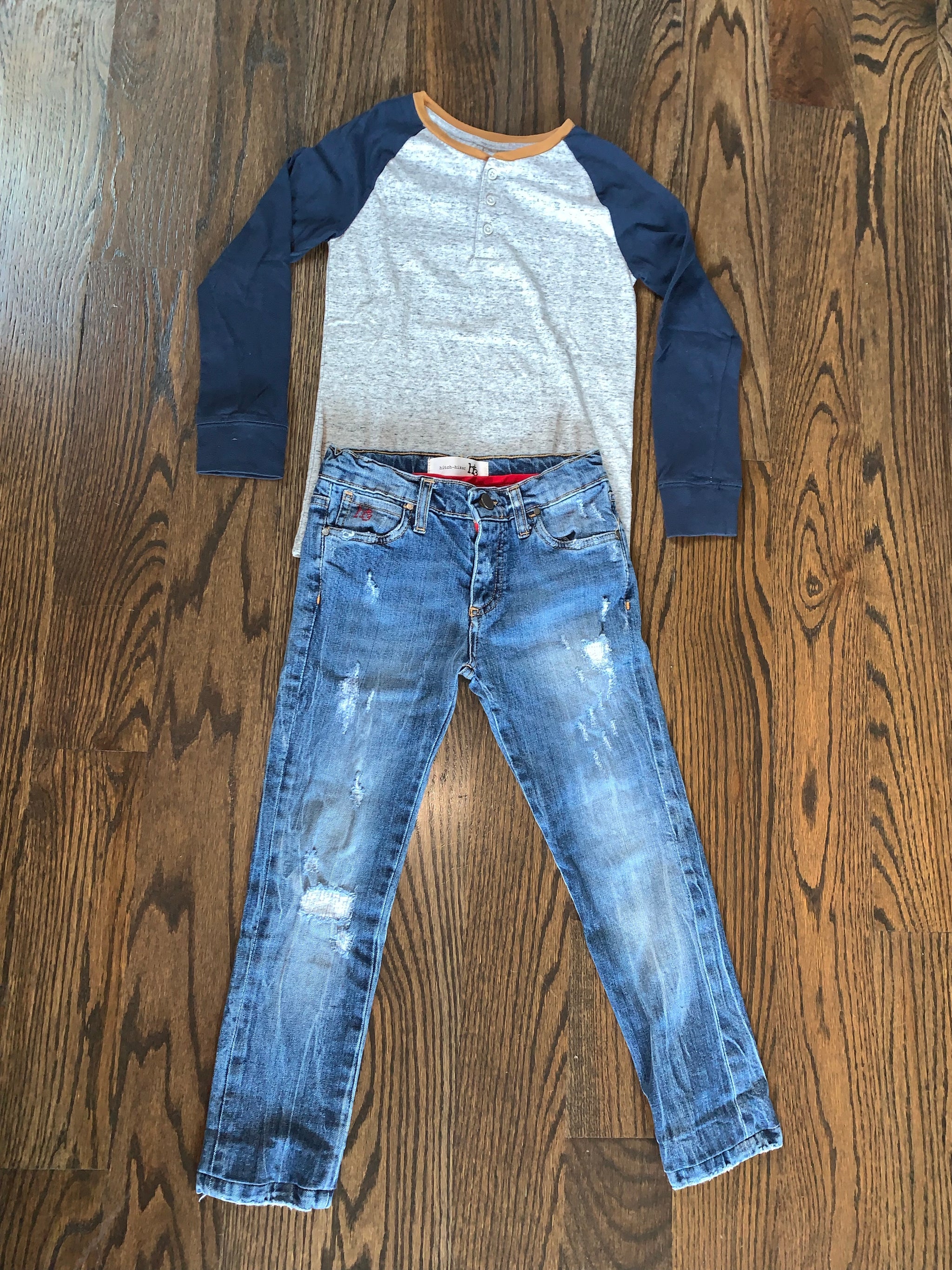 Long Sleeve & Jeans Set